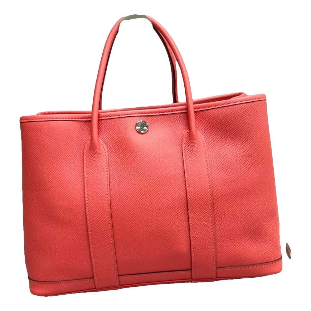 Garden Party leather handbag