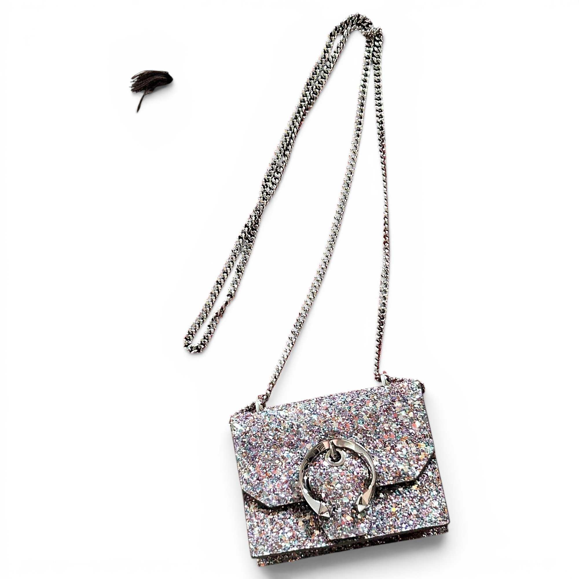 Jimmy Choo Candy glitter mini bag