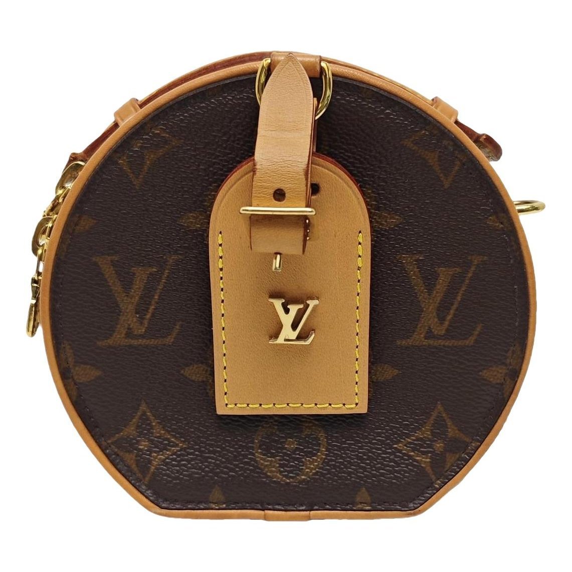 Micro boite chapeau leather handbag