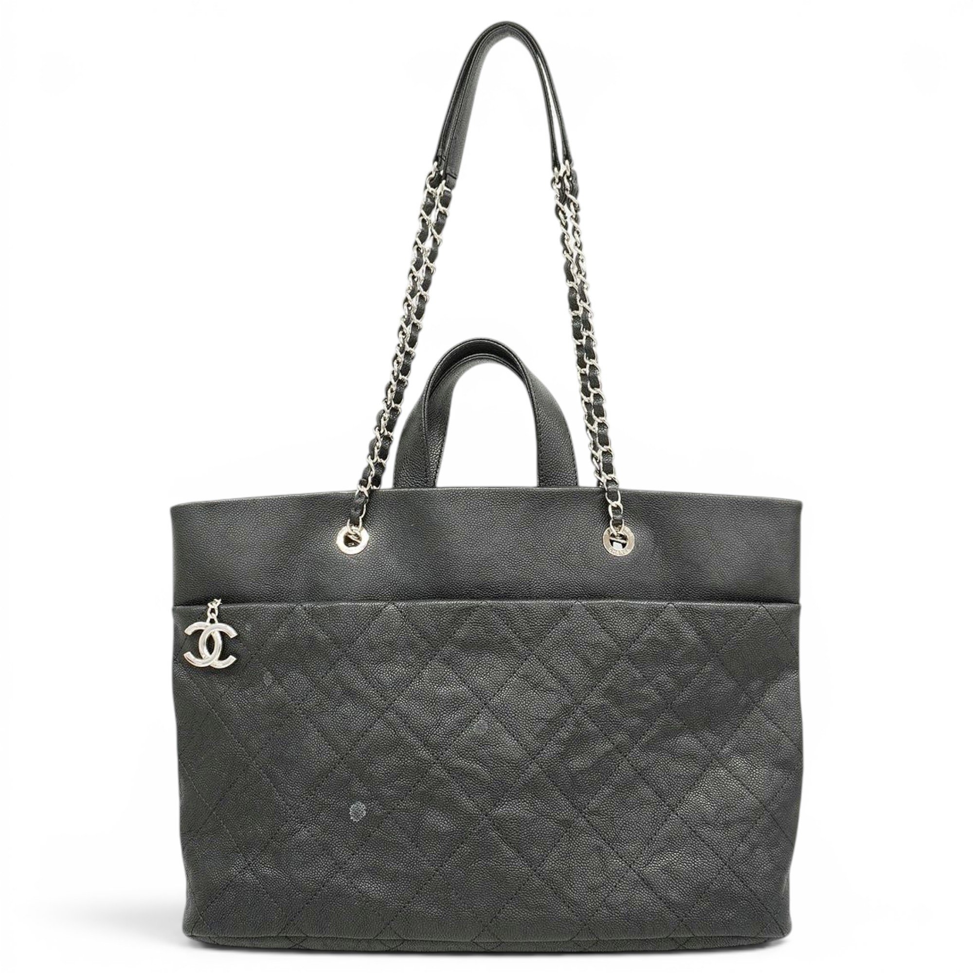 Leather tote