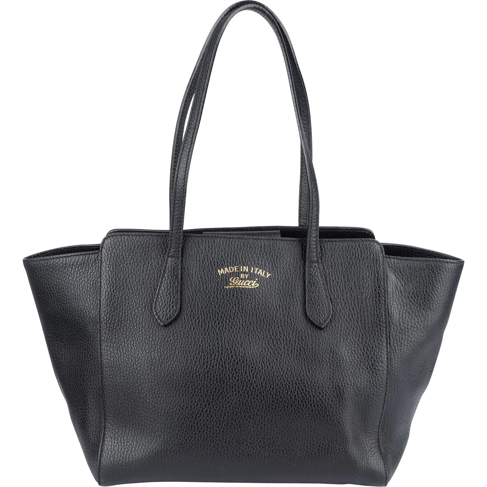 Swing leather handbag
