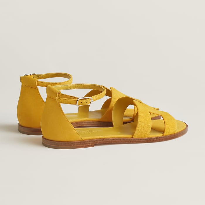 Jaune Bouton d'Or Santorini Sandal