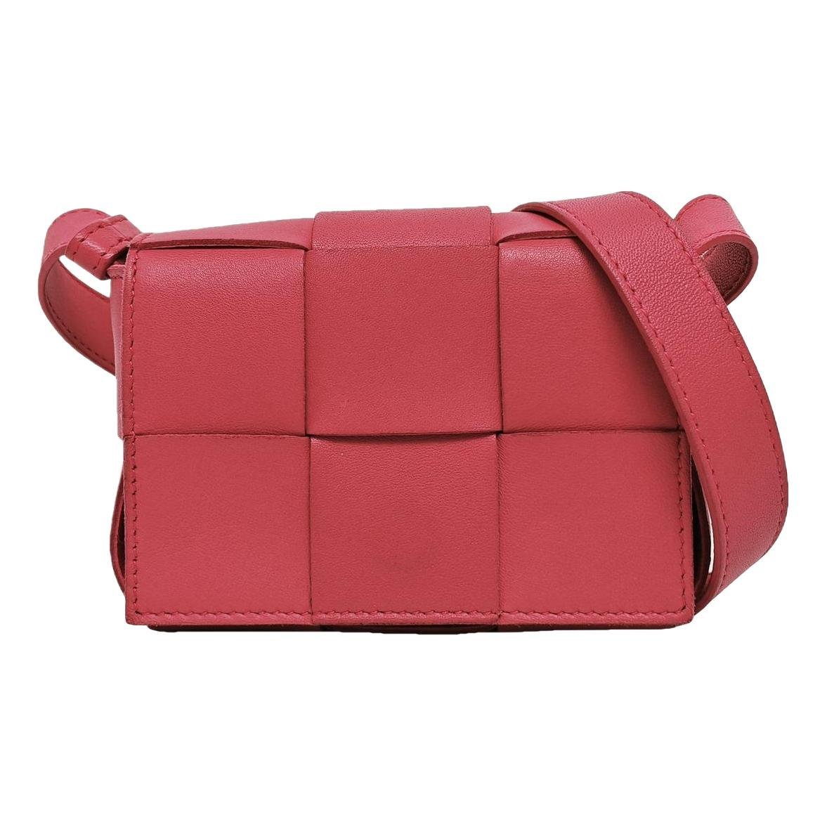 Cassette leather crossbody bag