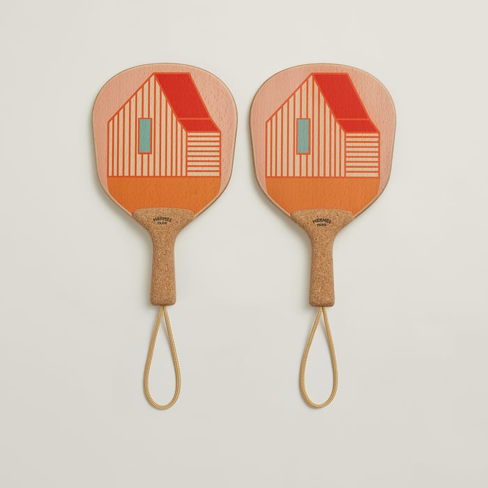 Les Cabanes Set Of 2 Beach Rackets