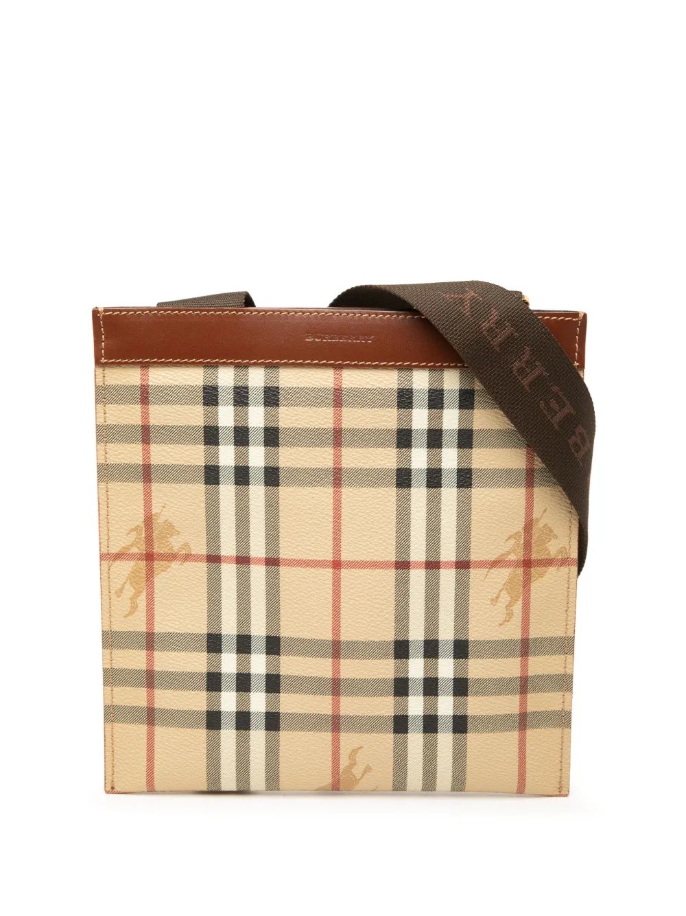 2000-2017 Haymarket Check Coated Canvas crossbody bag