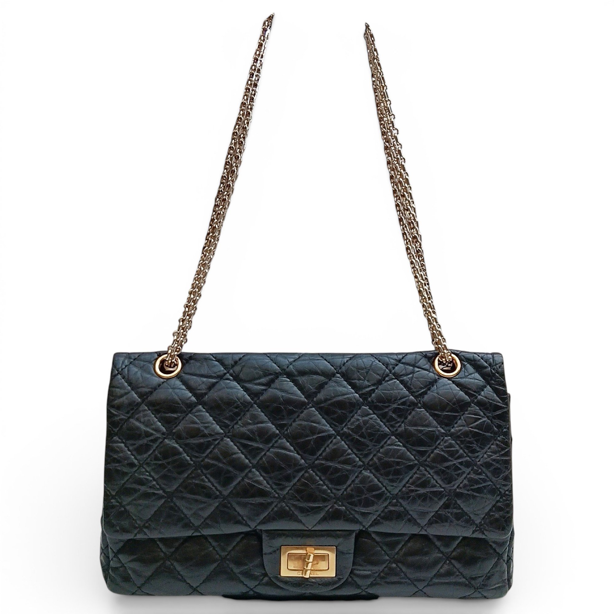 2.55 leather handbag