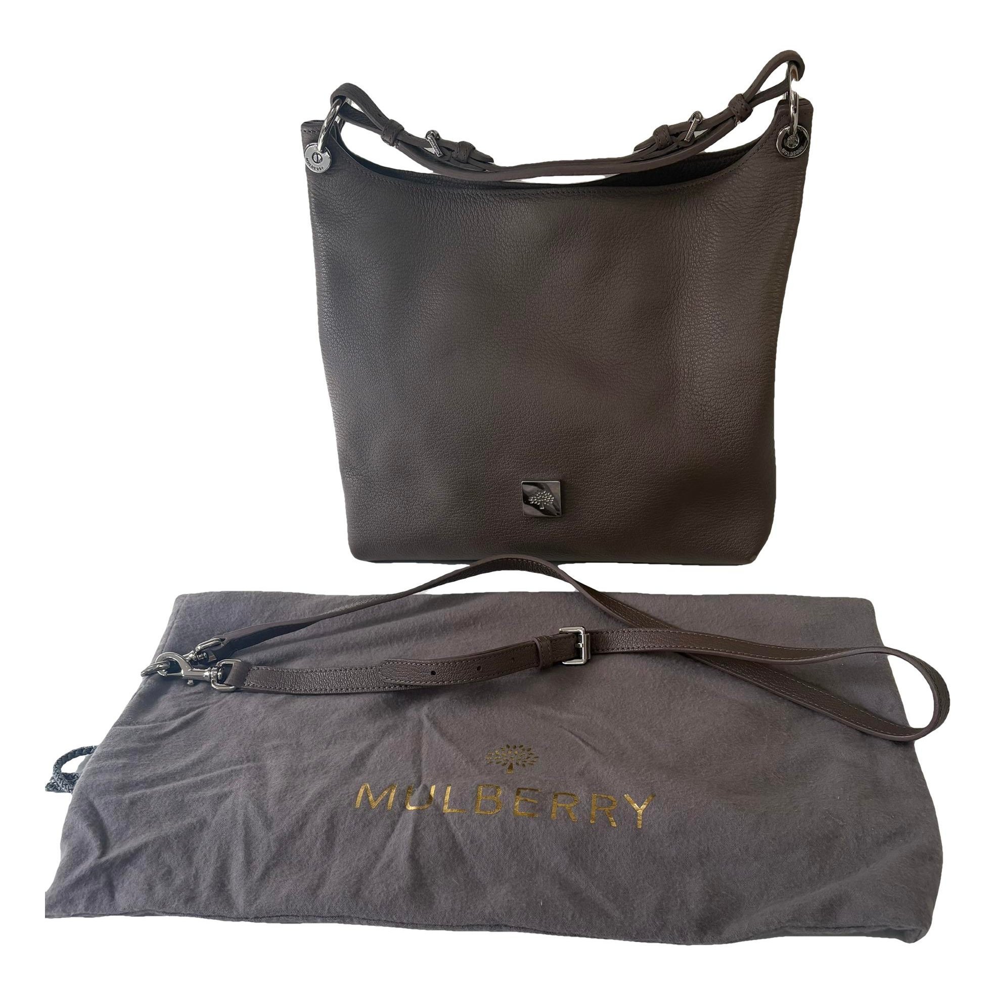 Leather tote