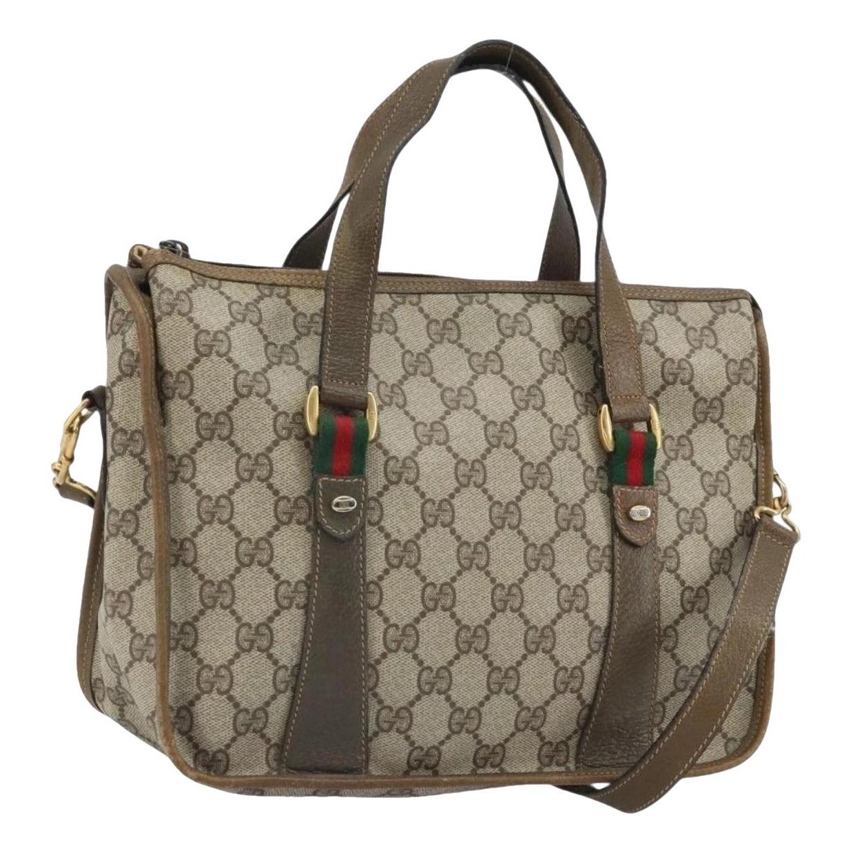 Leather tote