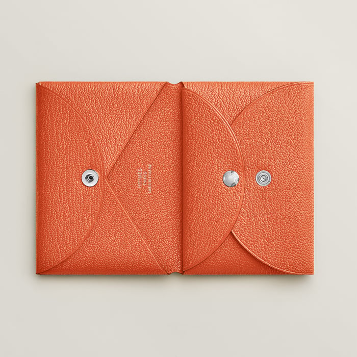 Tangerine Calvi Duo Compact Card Holder