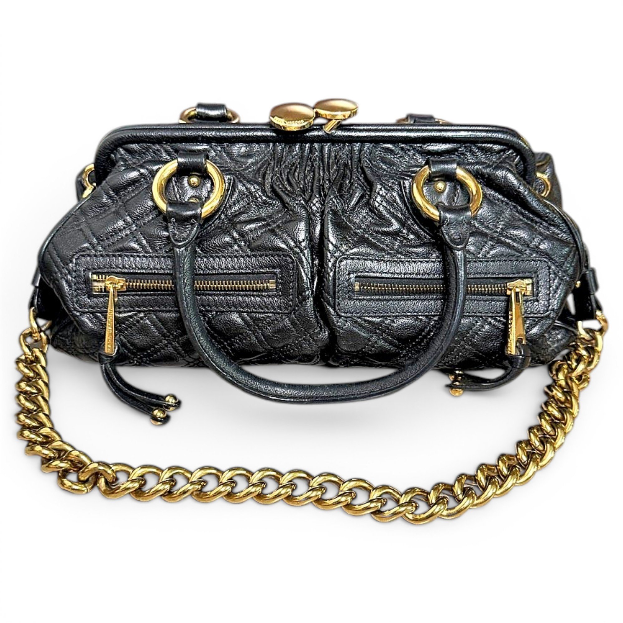 Stam leather handbag