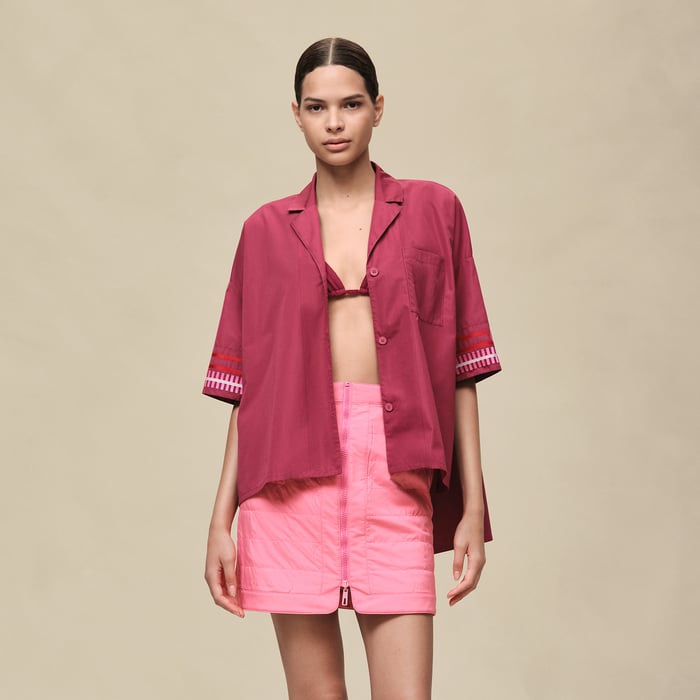 Embroidered Beach Tunic