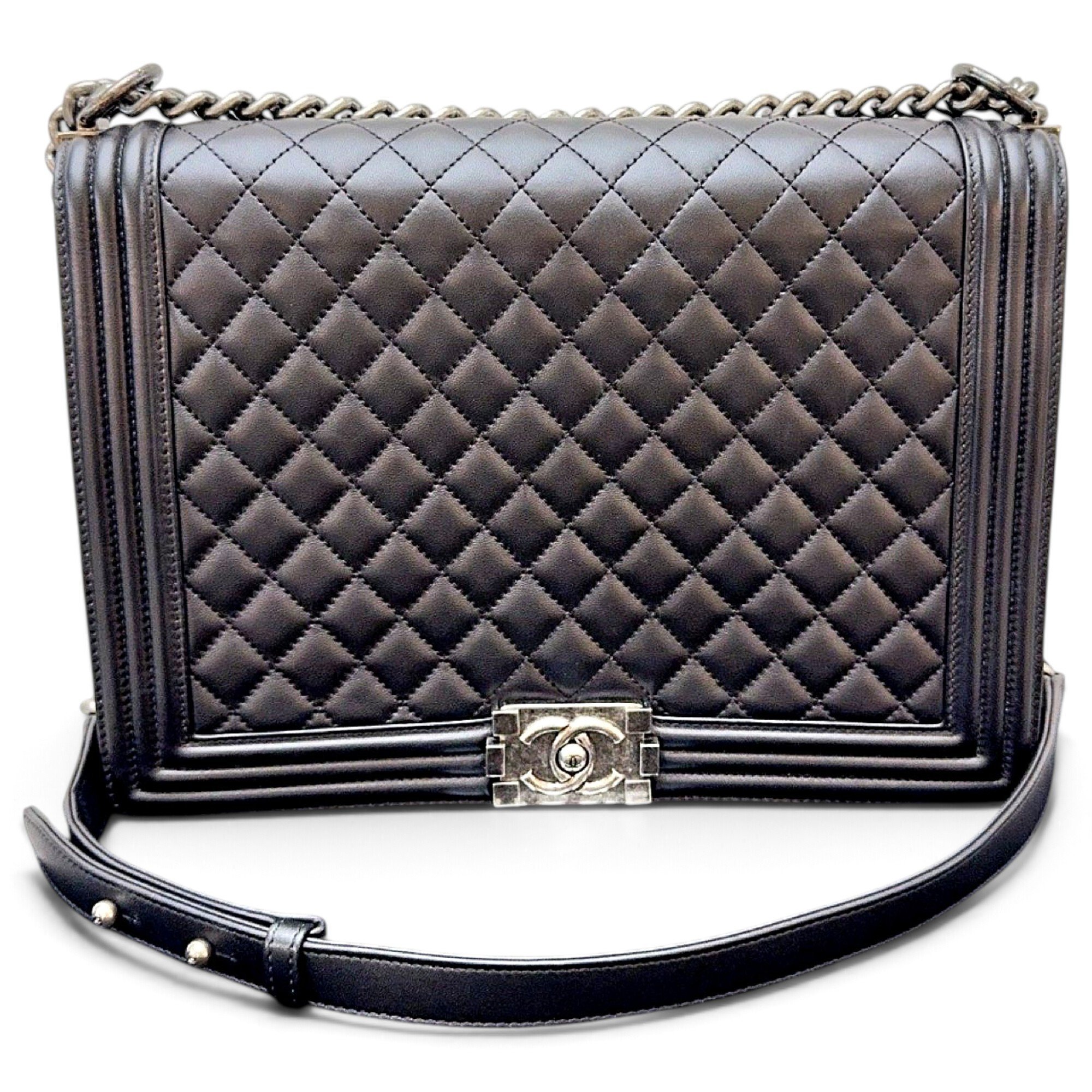 Boy leather handbag