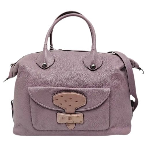 Leather handbag