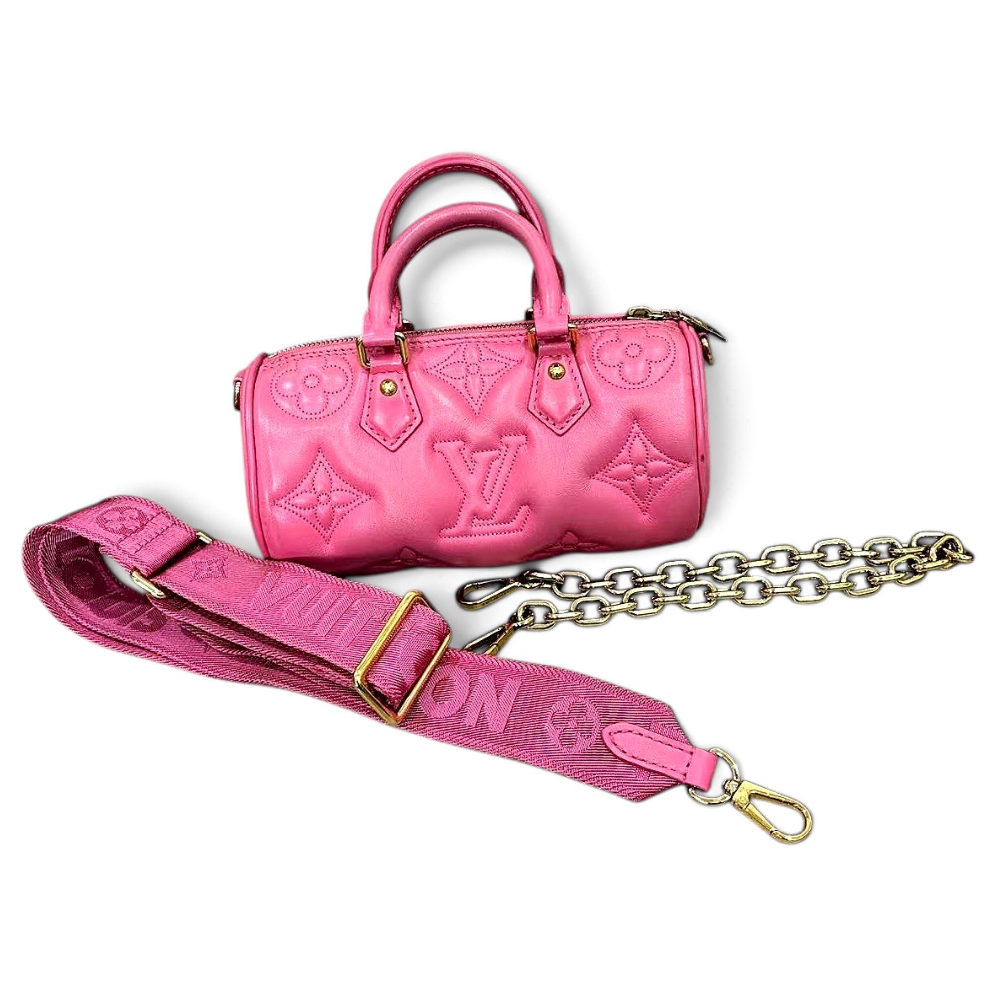Louis Vuitton Papillon BB leather handbag