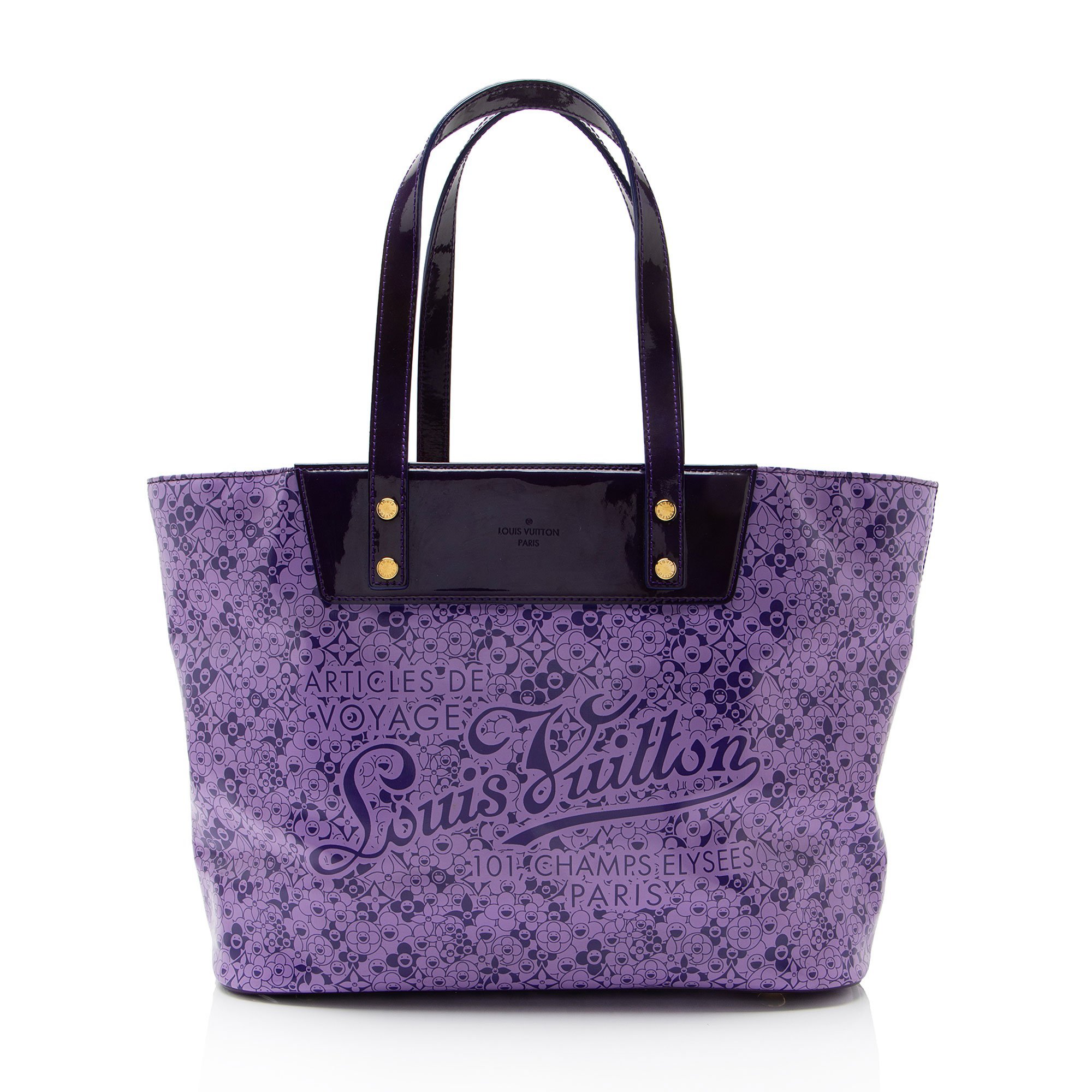 Leather tote