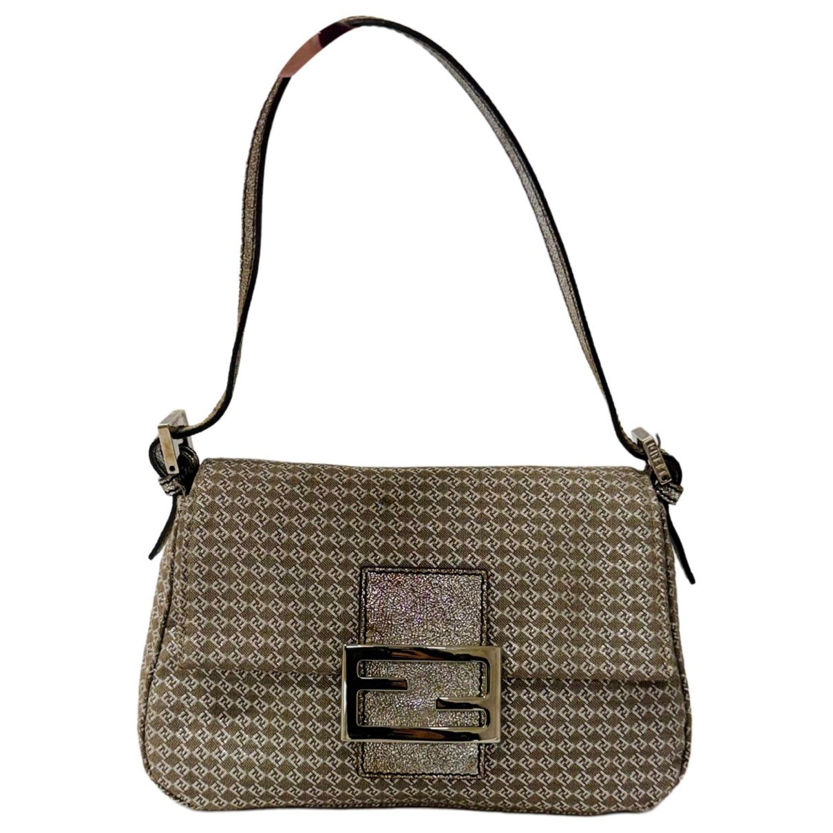 Baguette leather handbag
