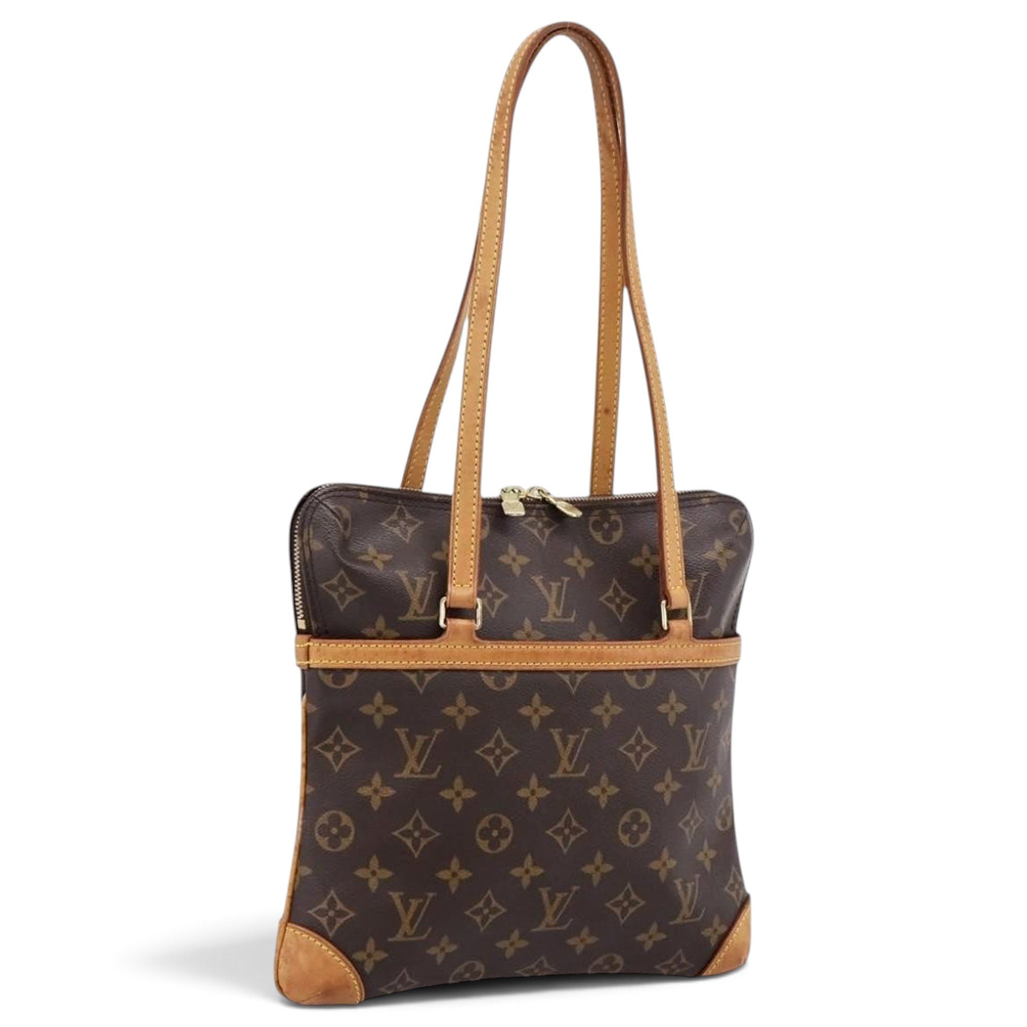 Coussin leather handbag