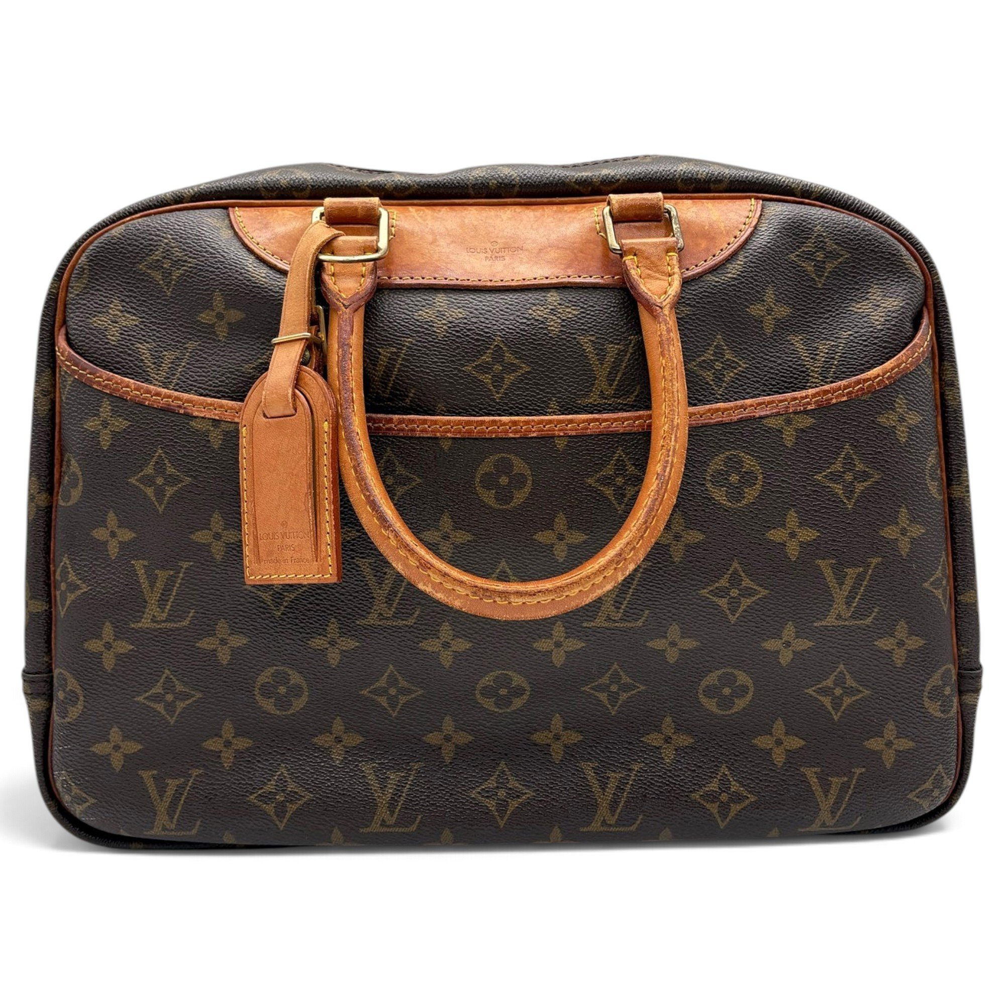 Deauville leather handbag
