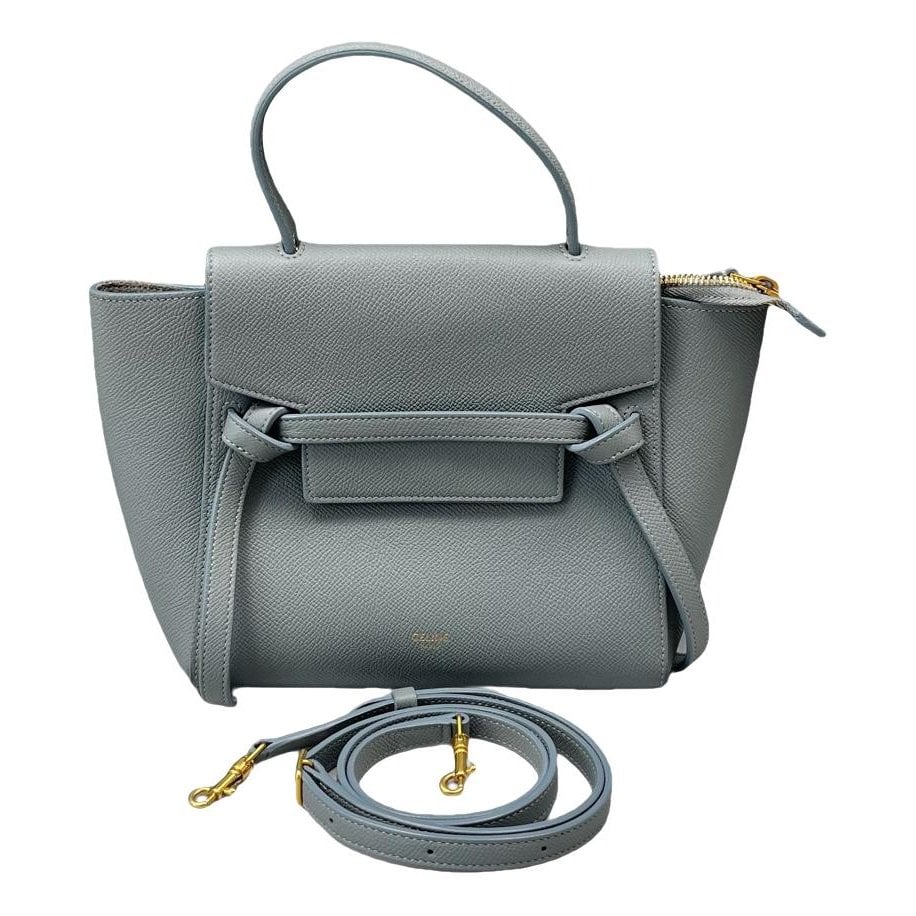 Belt leather handbag