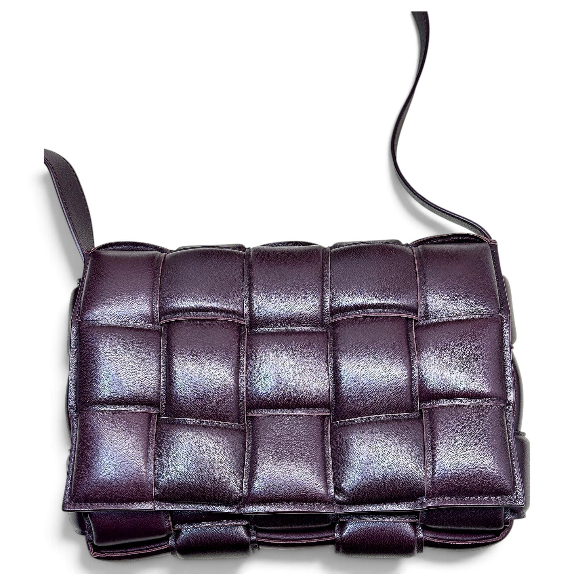 Cassette Padded leather handbag