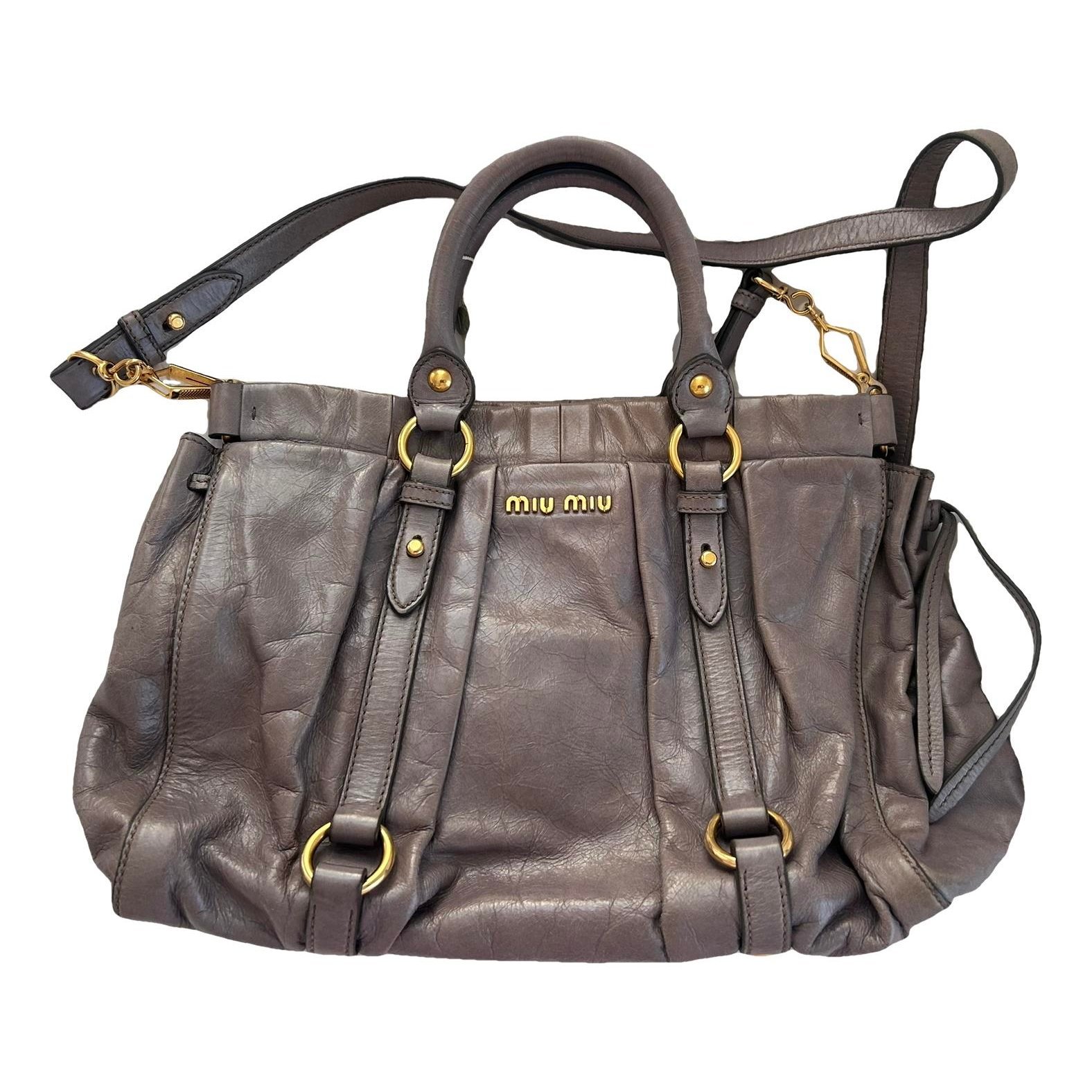 Vitello leather bag