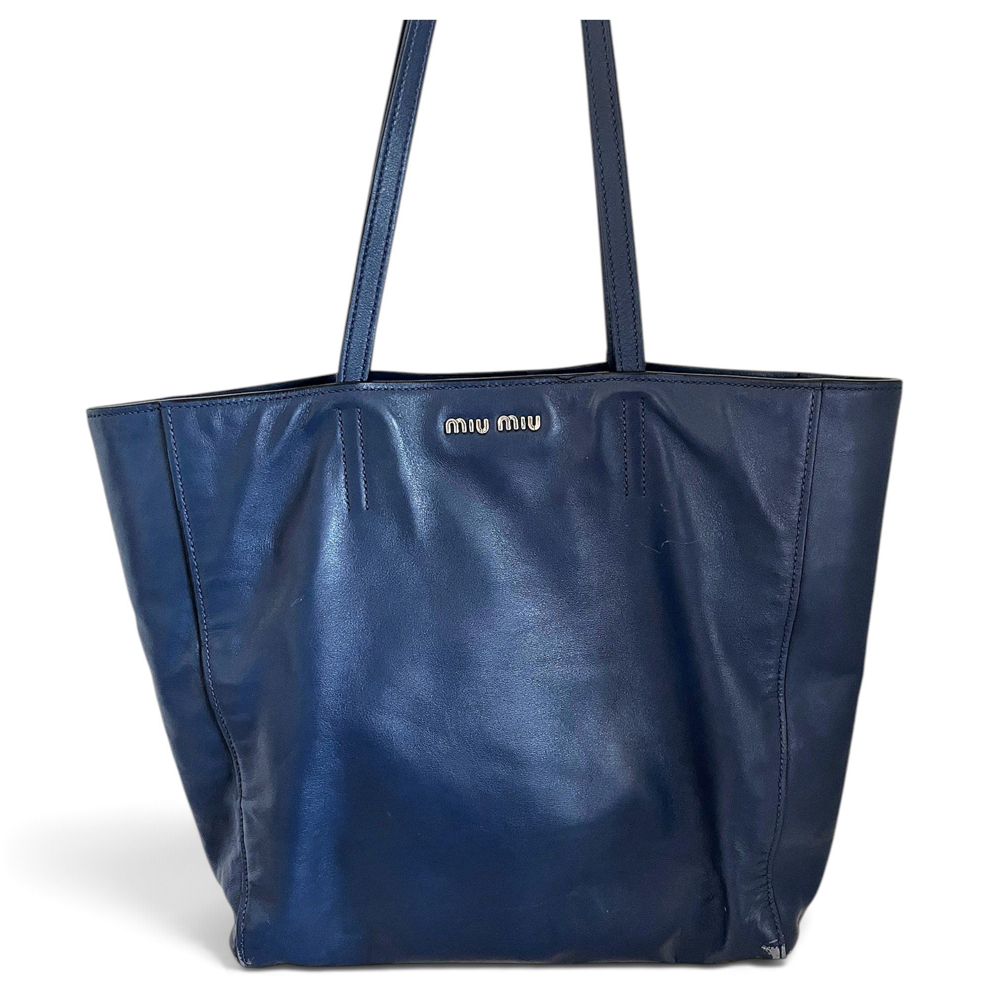 Leather tote
