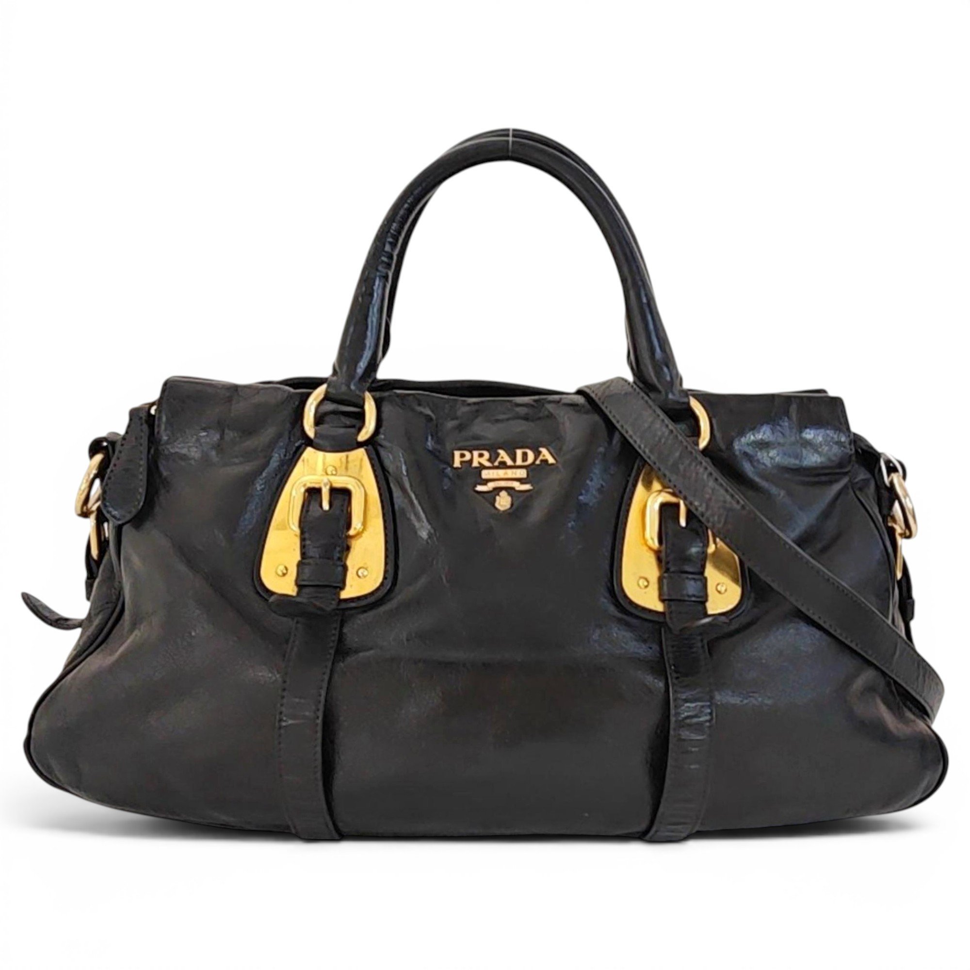Mirage leather crossbody bag
