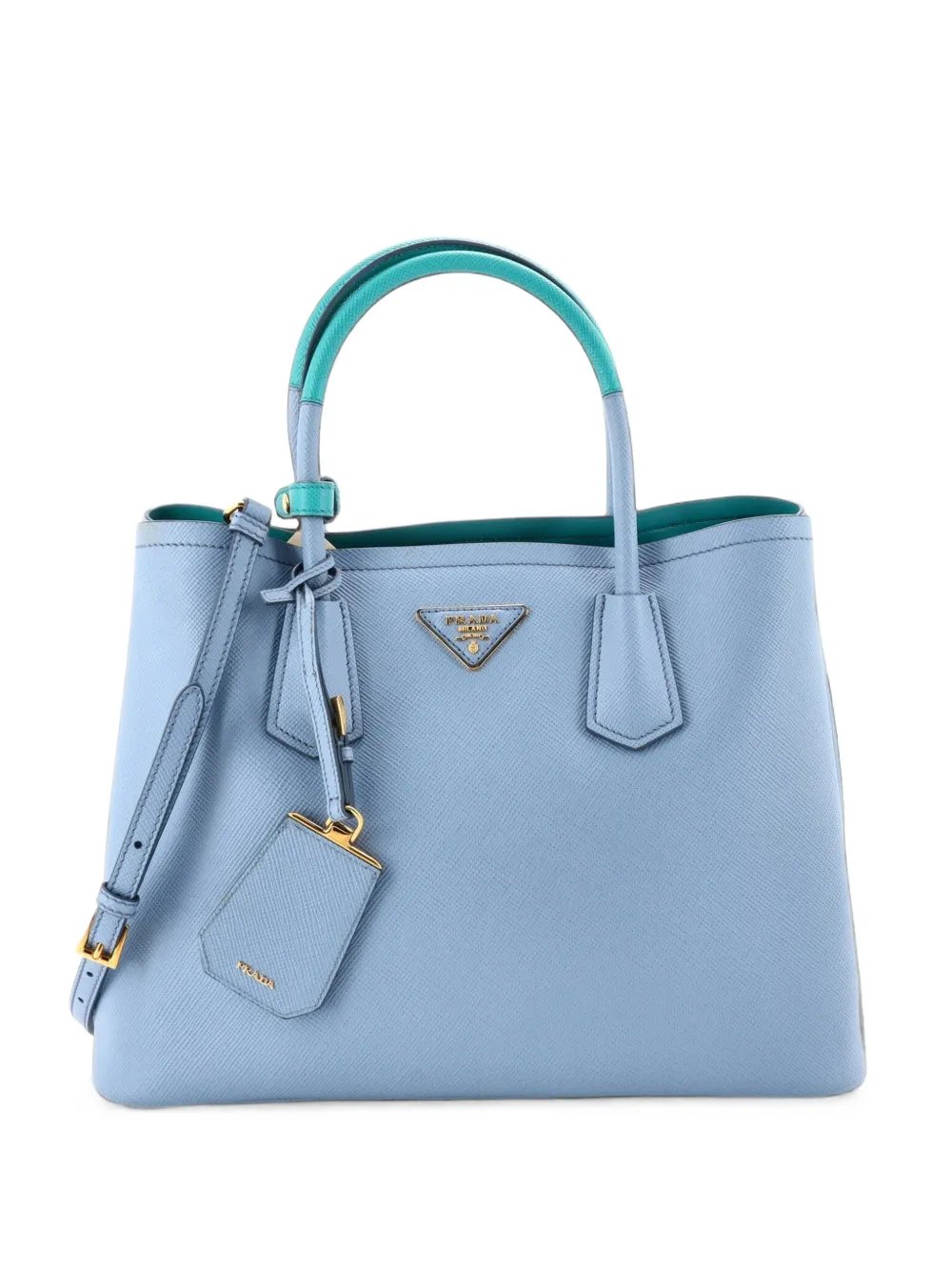 Cuir Double Saffiano Leather Medium tote bag