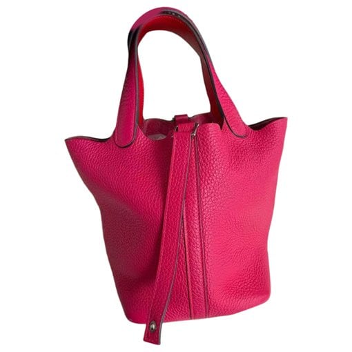 Picotin leather handbag