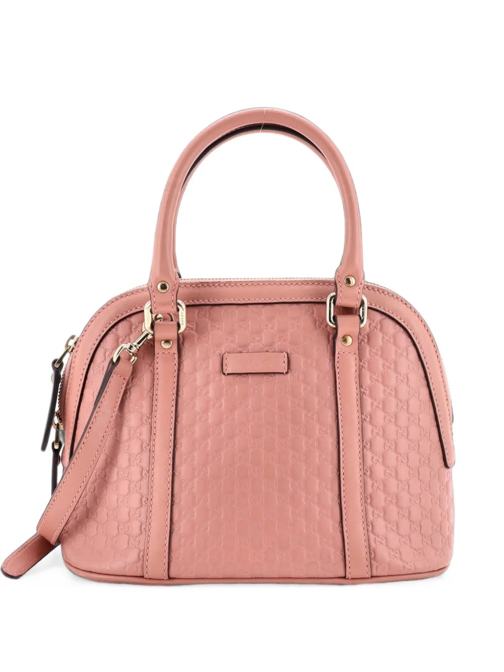 Convertible Dome Microguccissima Leather Mini satchel