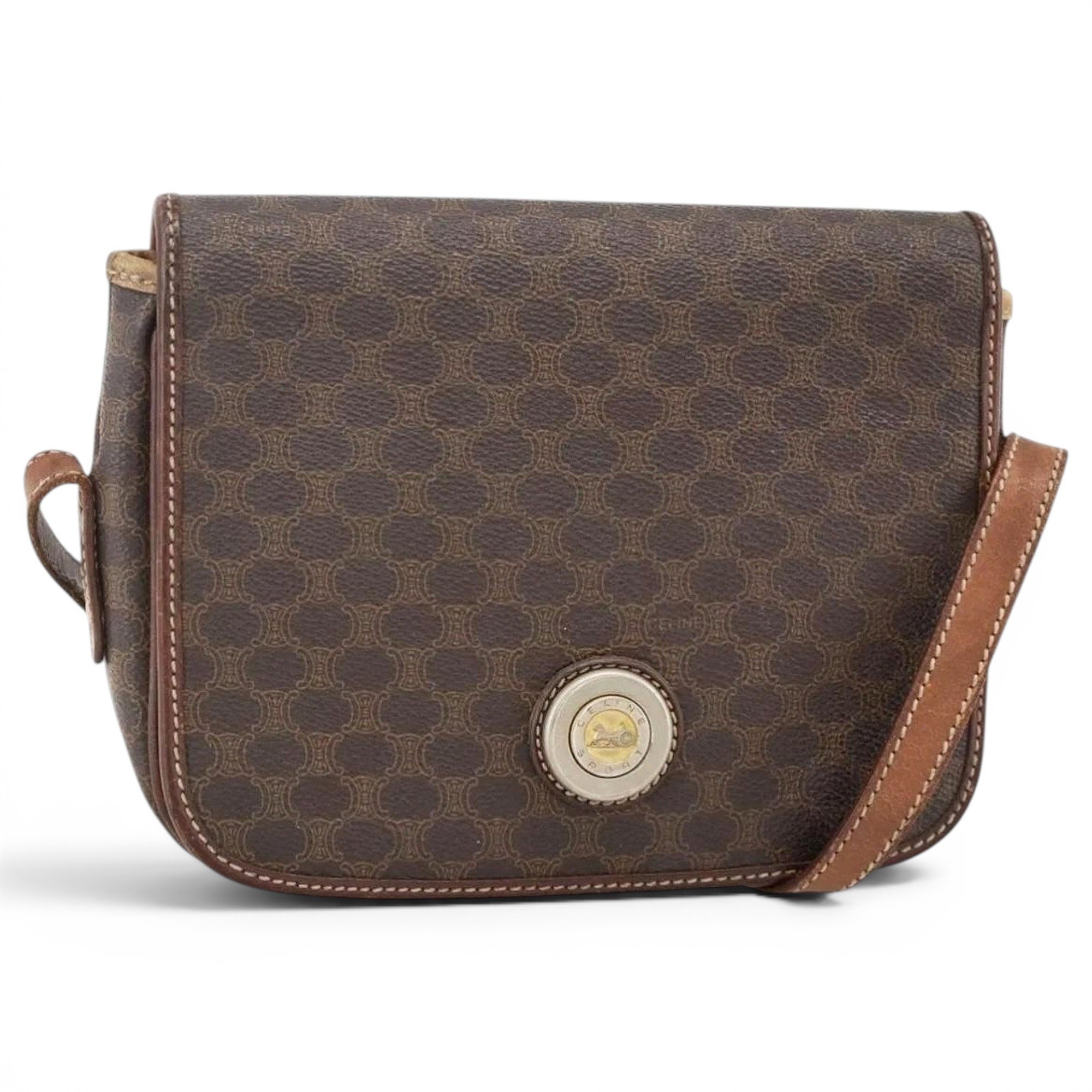 Leather handbag