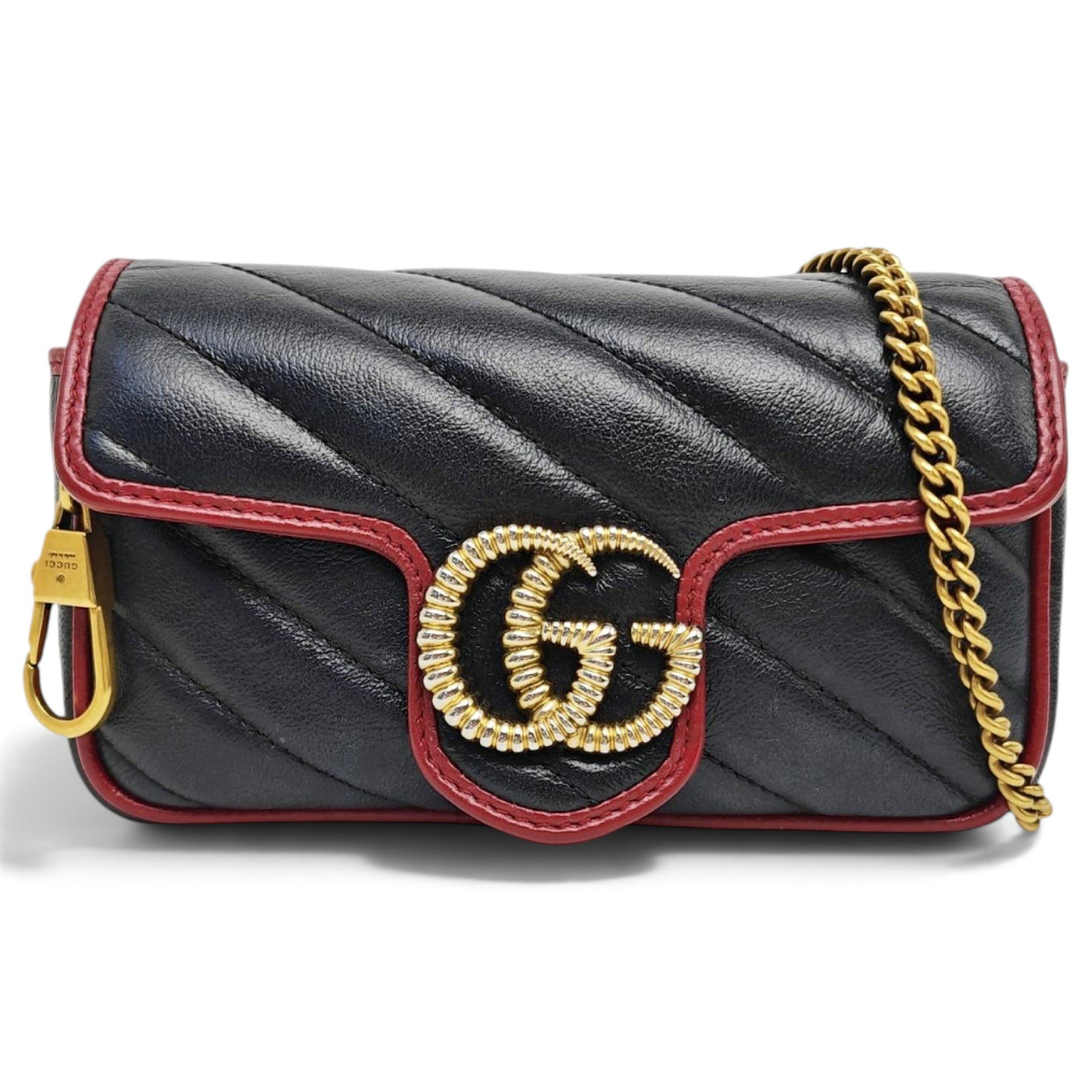 GG Marmont Flap leather handbag