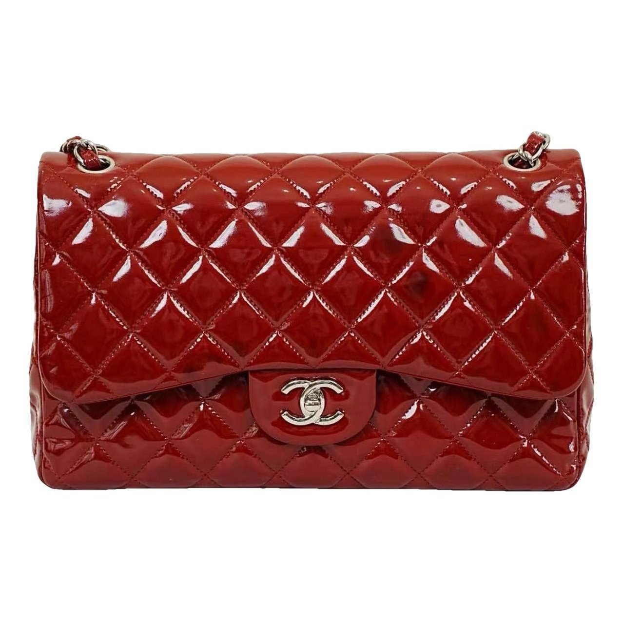 Timeless/Classique patent leather bag