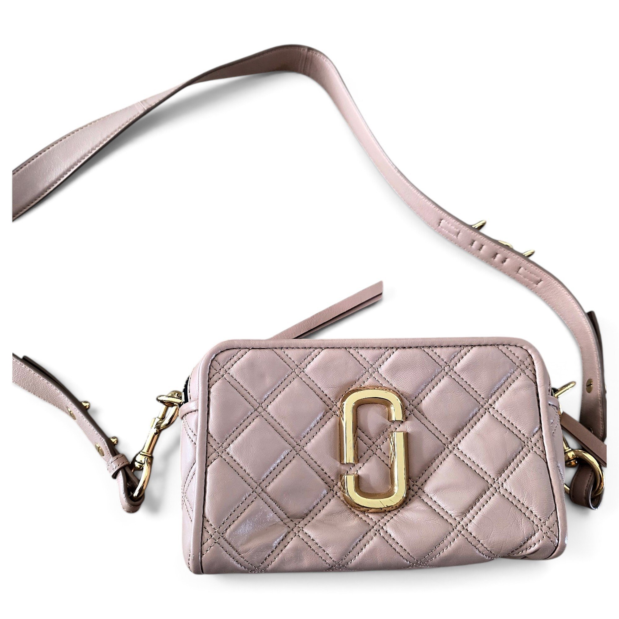 Snapshot leather crossbody bag