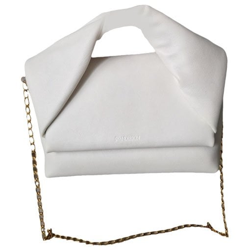 Twister leather handbag