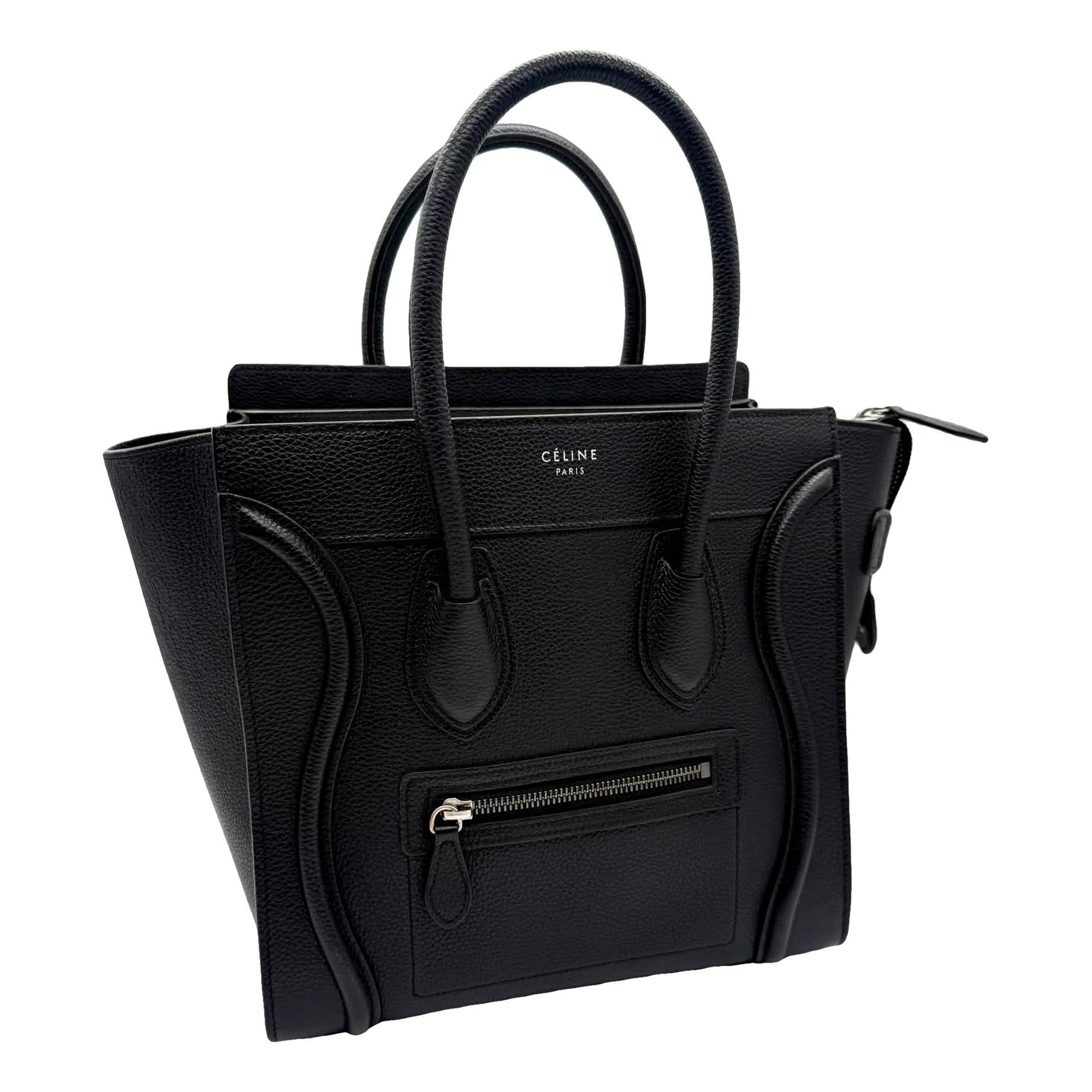 Luggage leather handbag