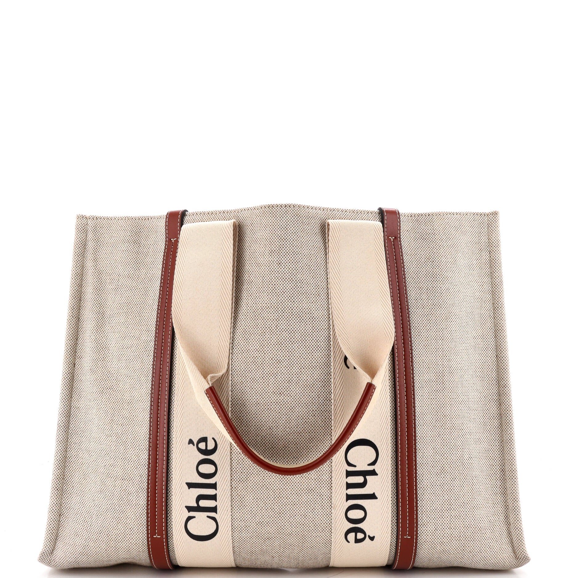 Leather tote