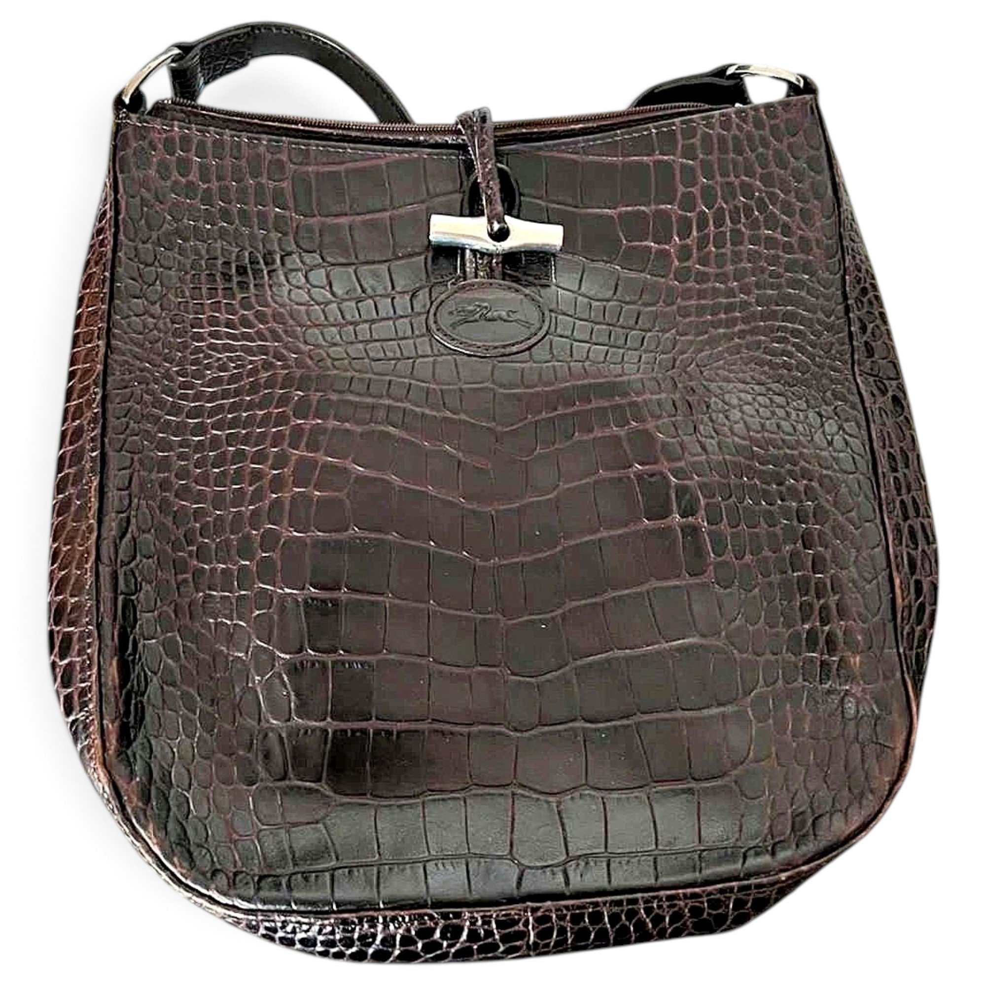 Leather crossbody bag
