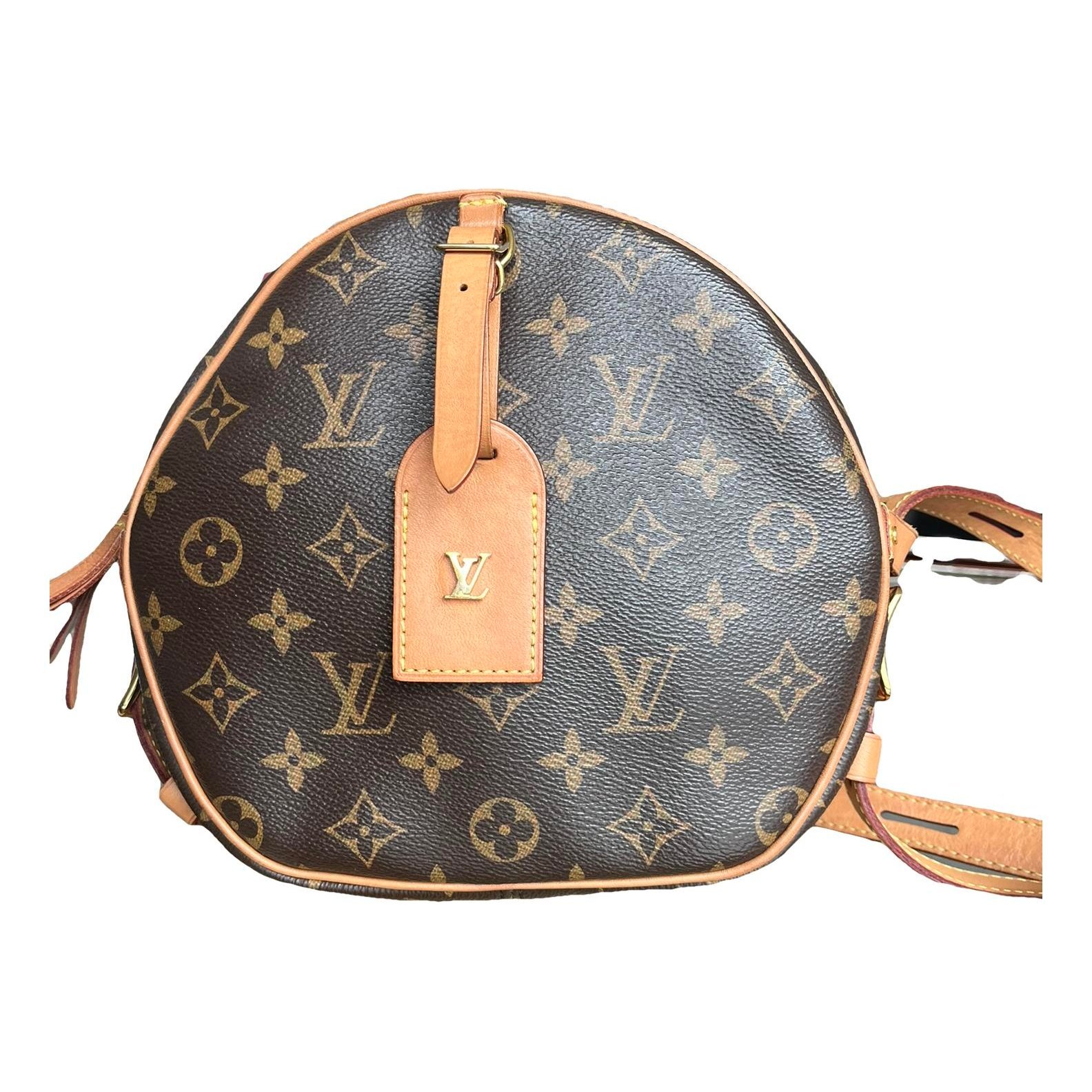 Boîte chapeau souple leather crossbody bag