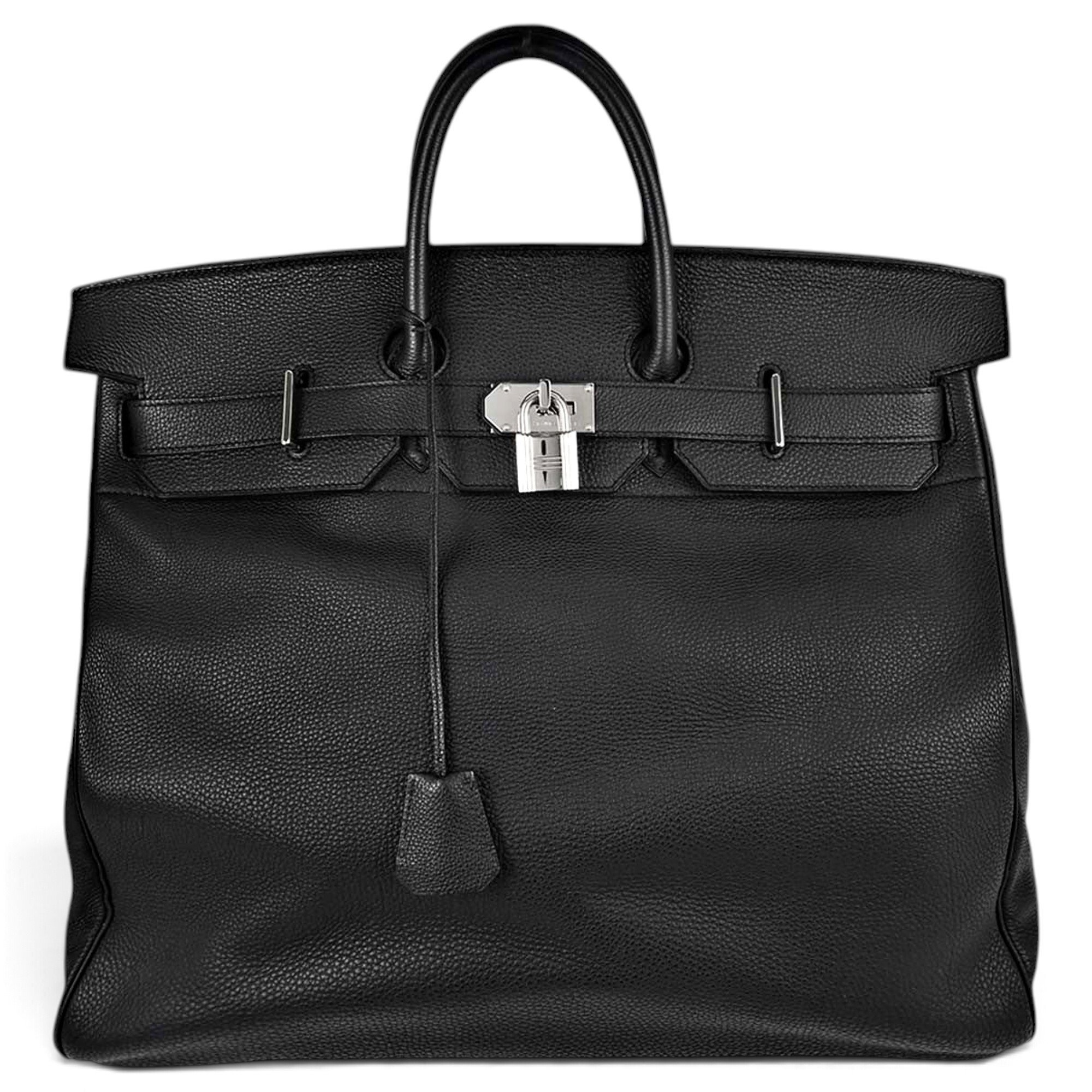 Haut à Courroies leather handbag