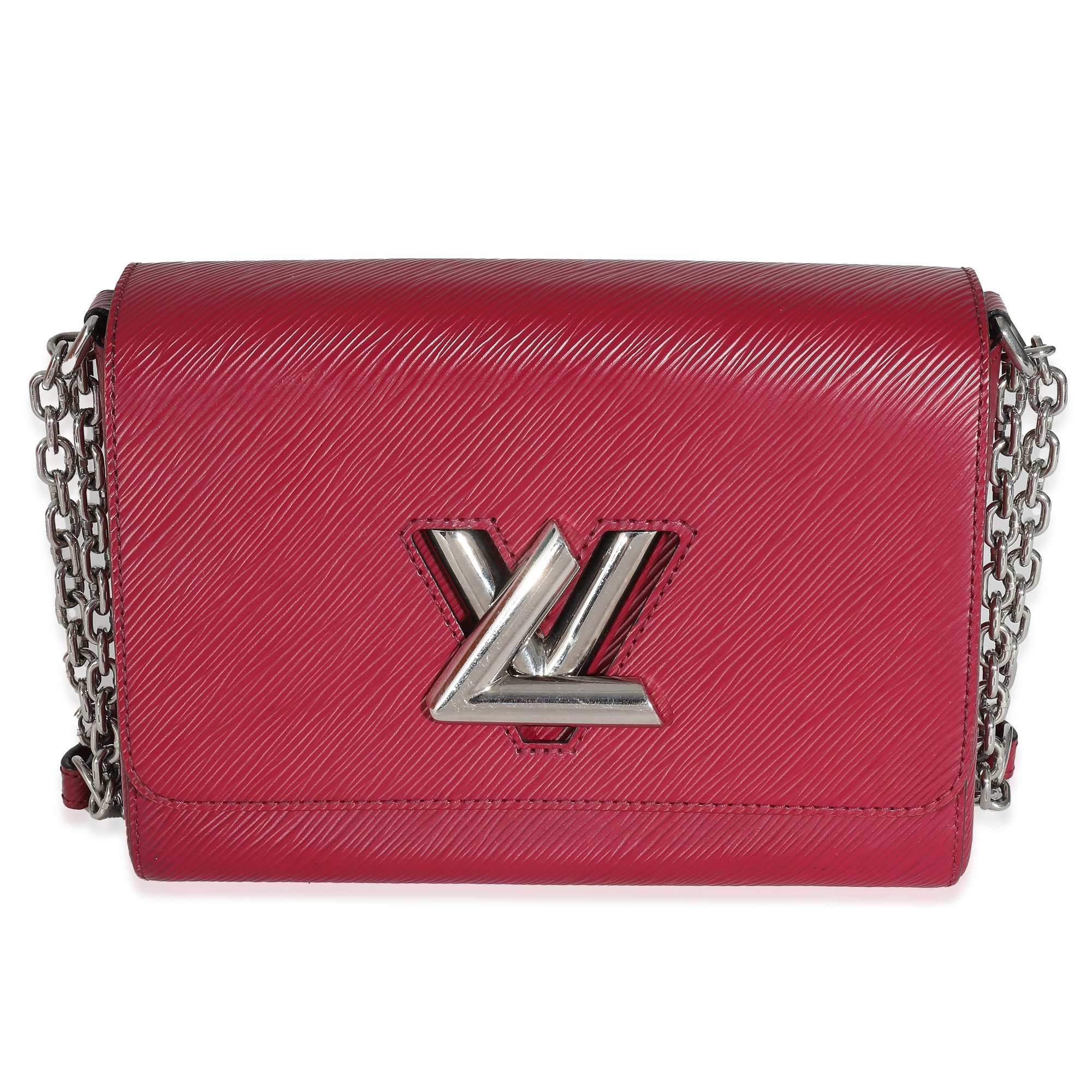 Twist leather handbag