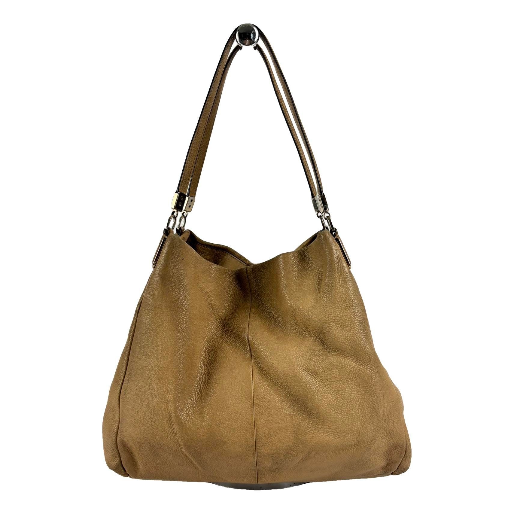 Edie leather handbag