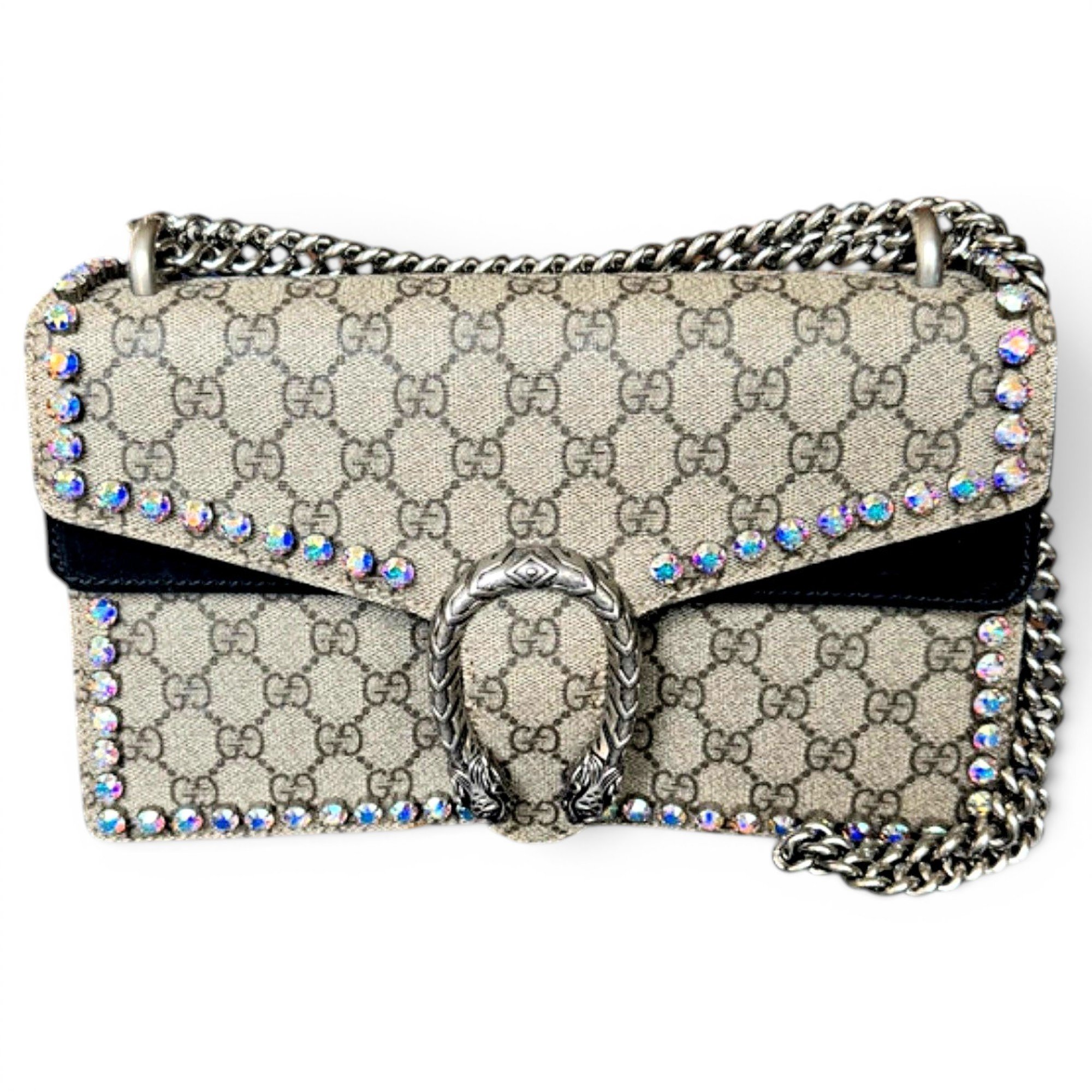 Dionysus leather clutch bag