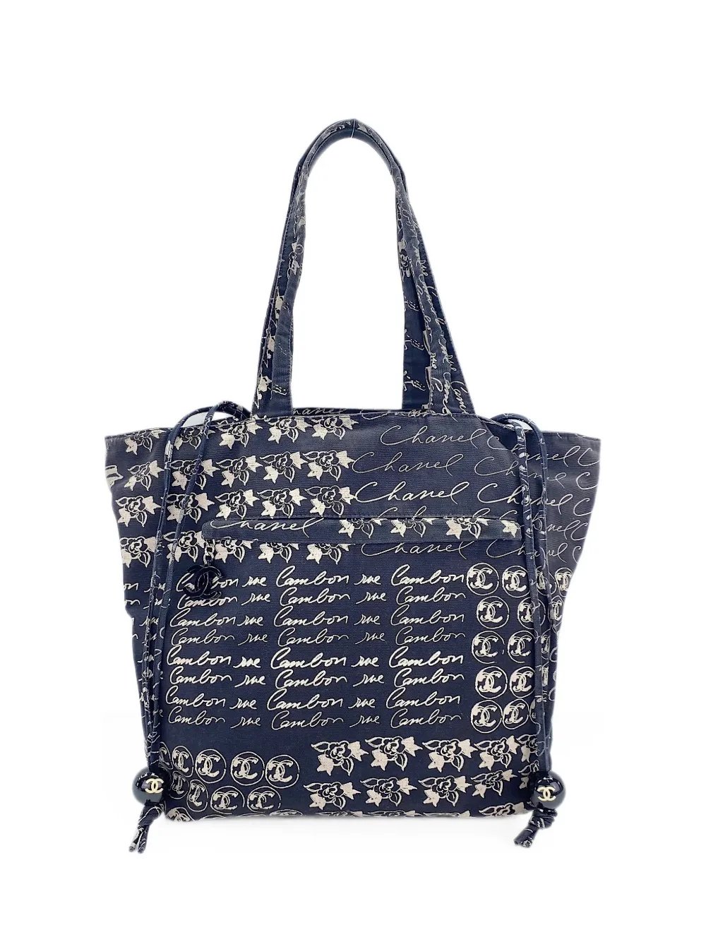 2003-2004 logo-print tote bag