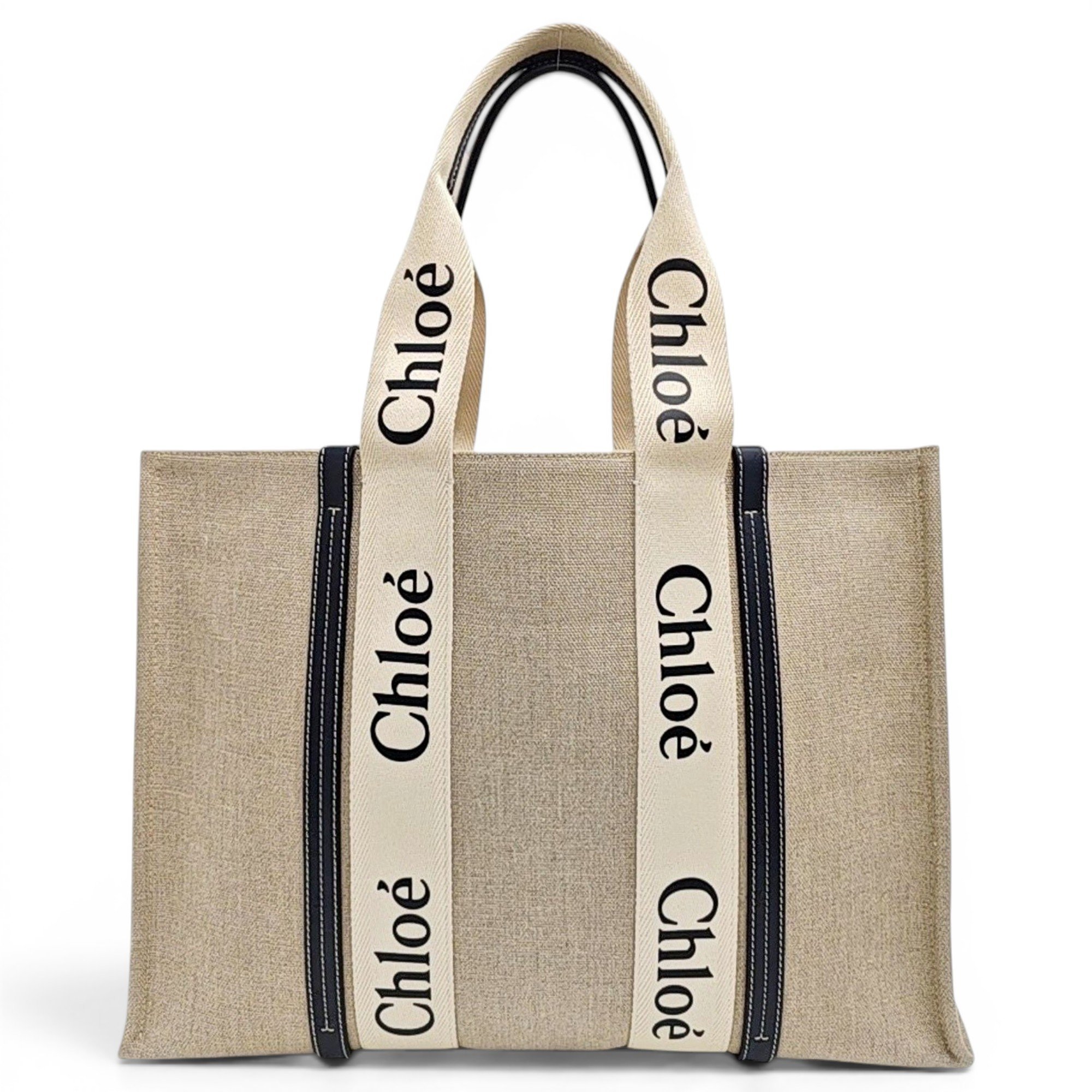 Woody cloth handbag
