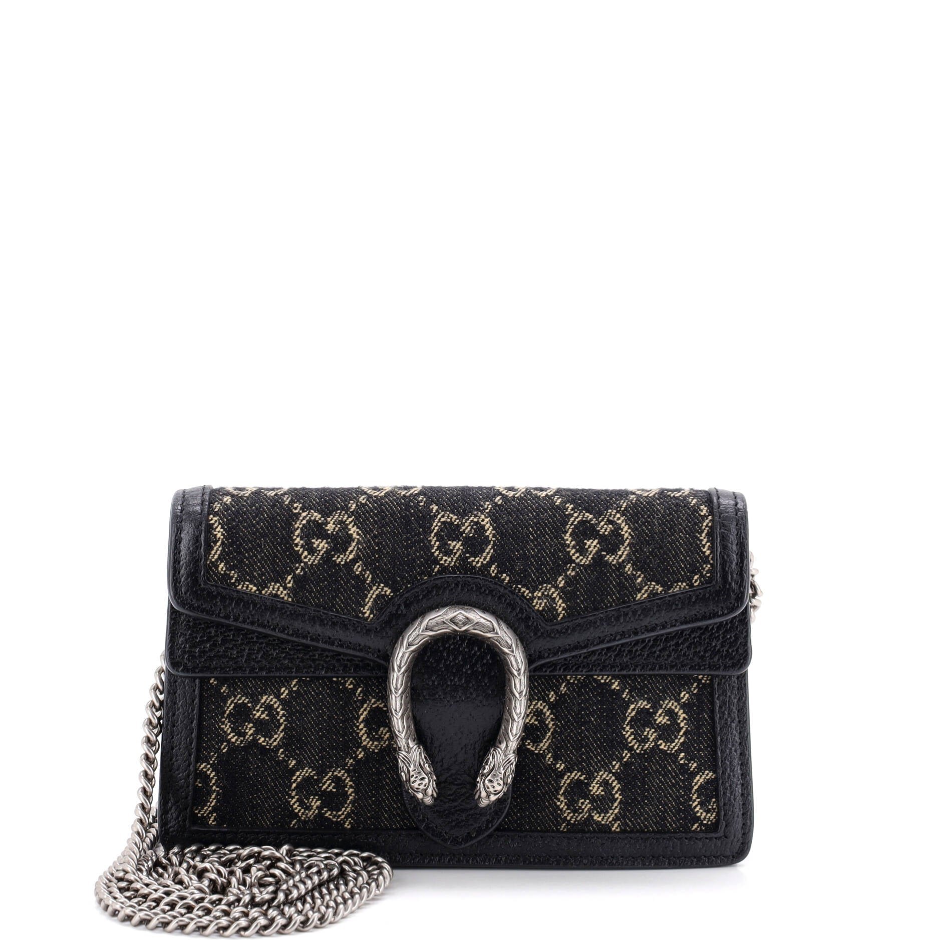Dionysus Bag GG Denim Super Mini
