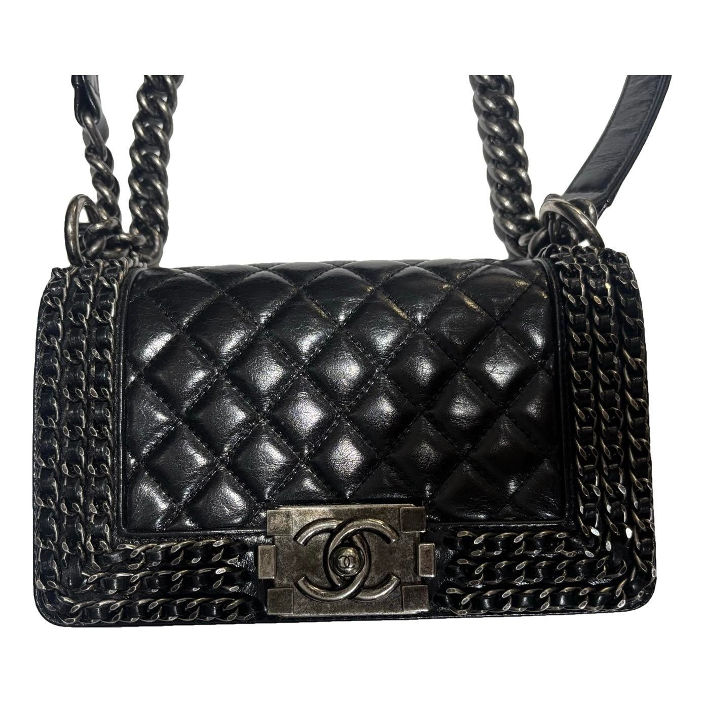 Boy leather handbag