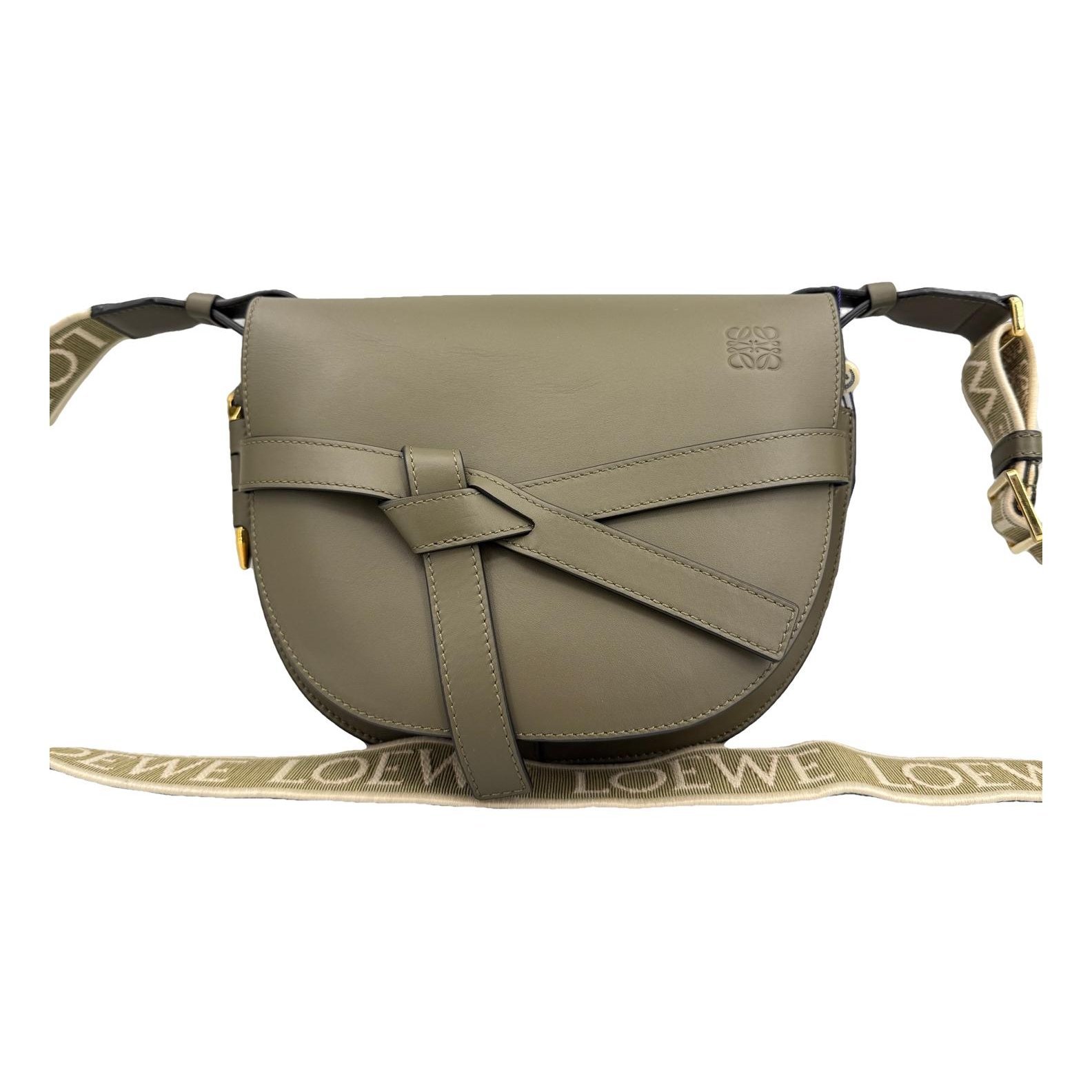 Gate leather handbag