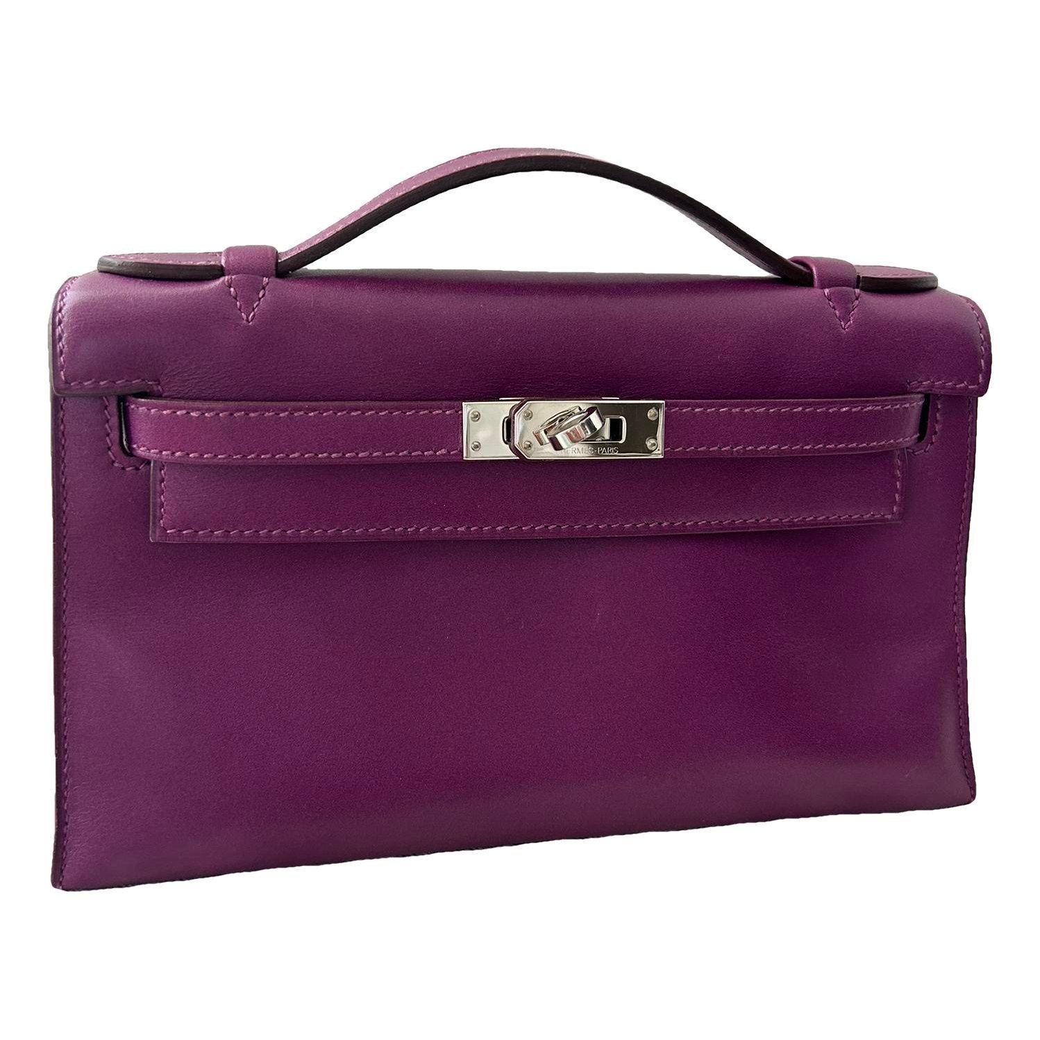 Kelly Clutch leather clutch bag