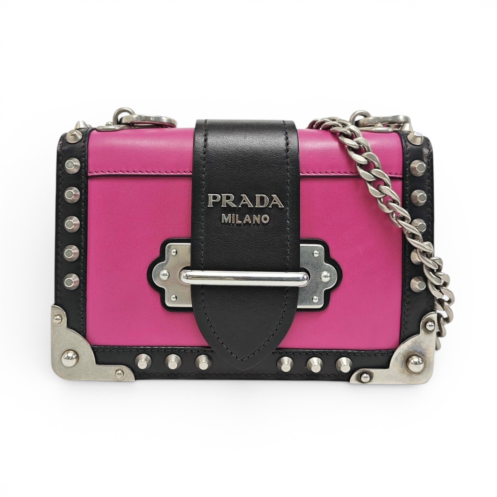 Cahier leather crossbody bag